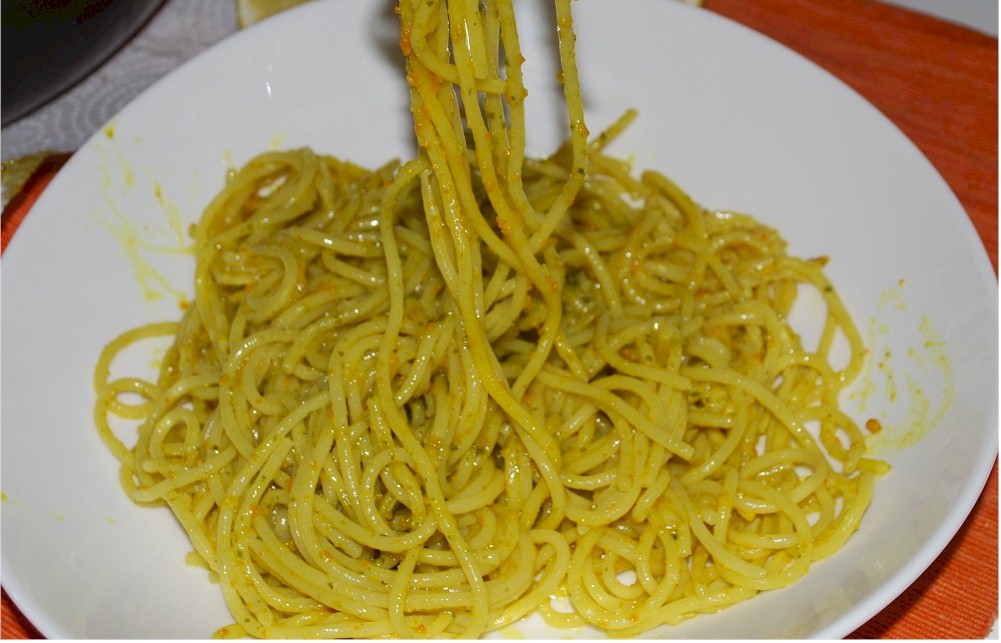 Spaghetti curcuma fresca